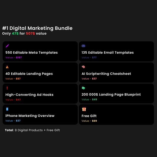 Digital Marketing Bundle (Limited offer)